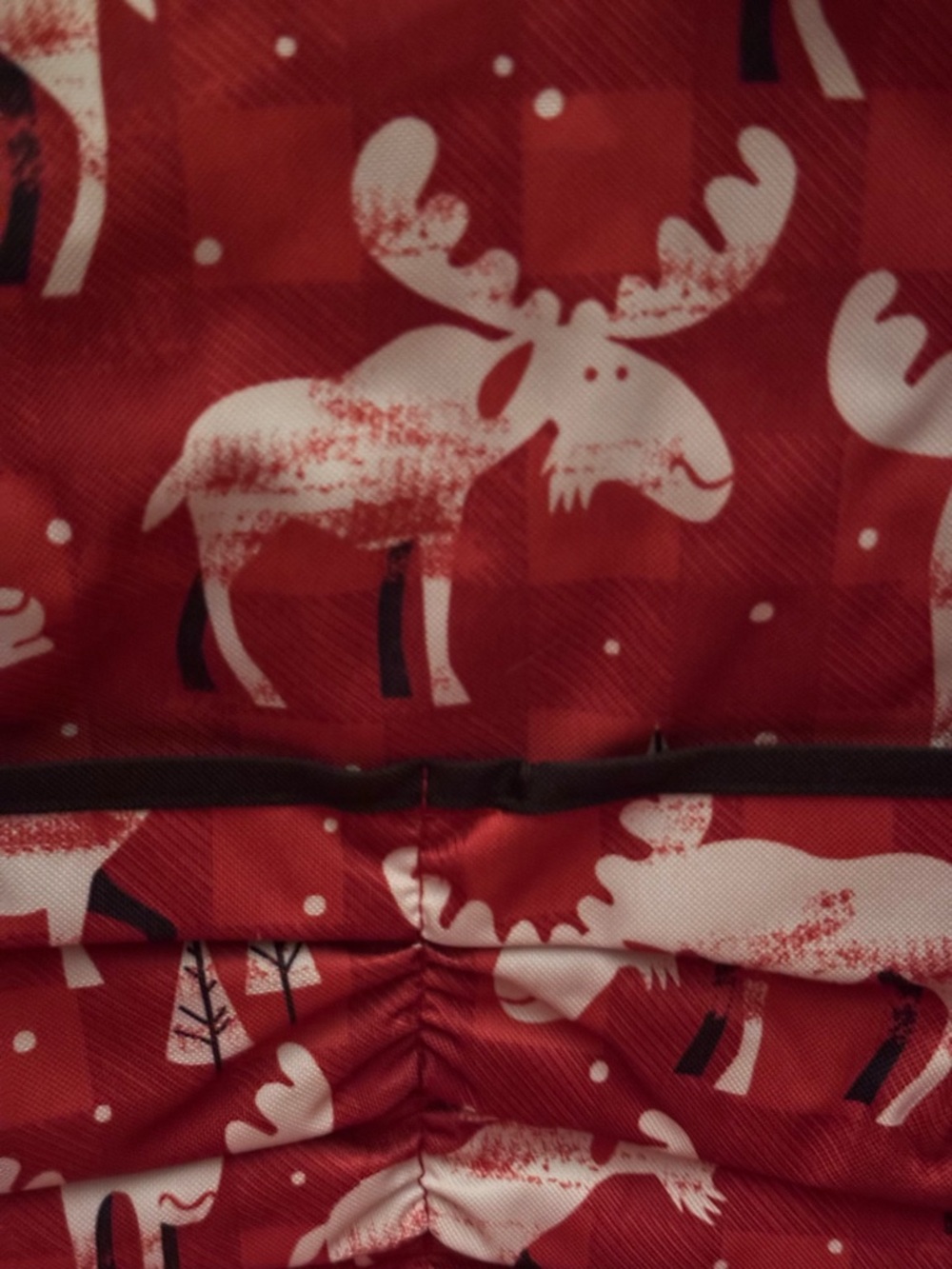 Thirty One Double Take Tote Bag Reversible Quilted Diamonds/Moosin Around NWT - Picture 7 of 10